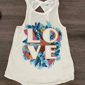 “Love” tank top
